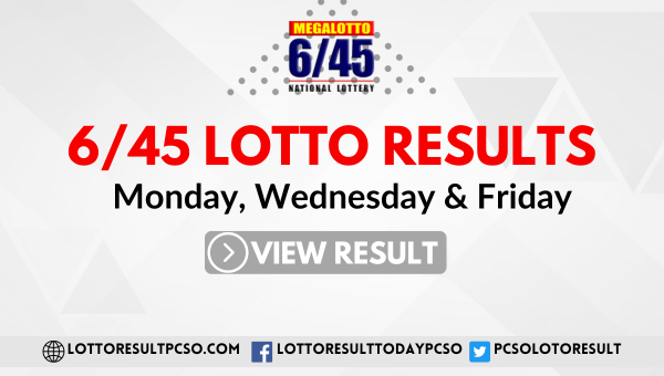 6/45 Lotto Result